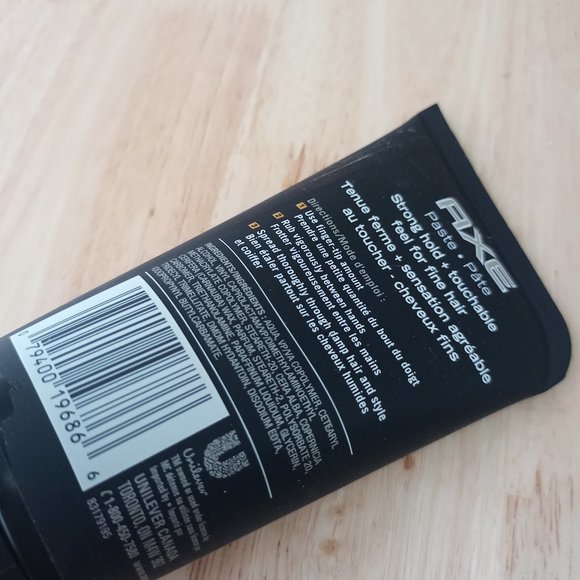 Axe Hold + Touch Fine Hair Paste, 90g - Picture 3 of 3